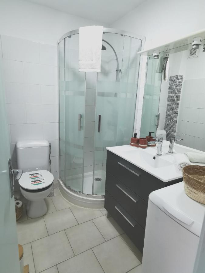 גרואיסאן Plage Des Chalets Appartement T2+Terrasse מראה חיצוני תמונה